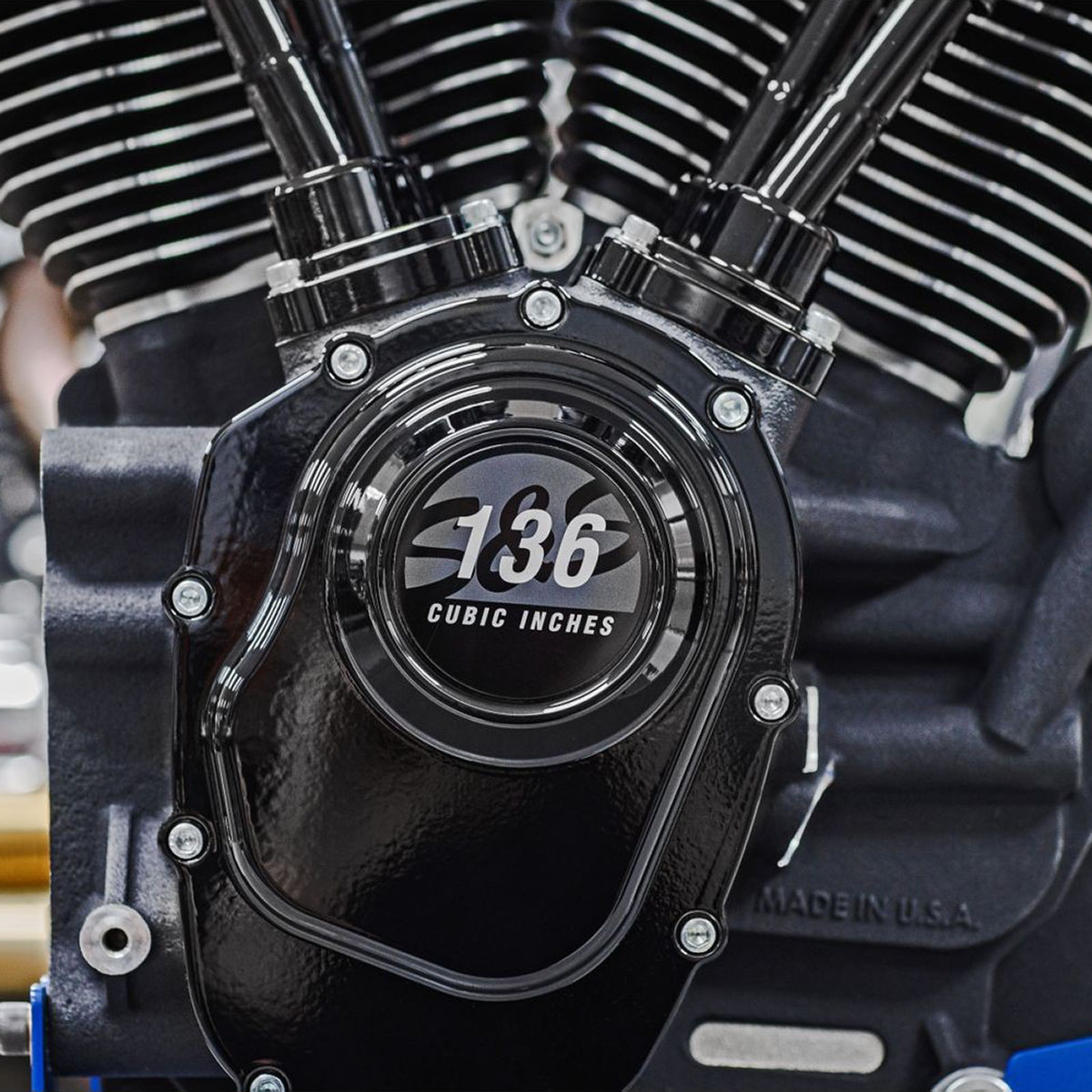 S&S MK136 M8 Engine 2017-Up Oil-Cooled Harley Davidson Touring Models ⋆