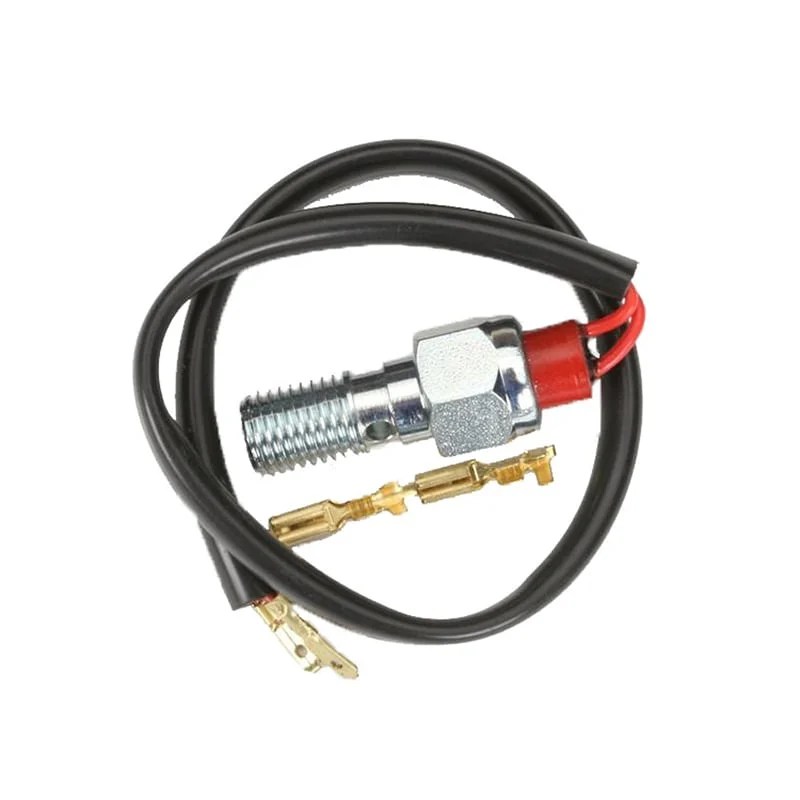 Chrome Banjo Bolt Hydraulic Brake Light Switch ⋆ Fuel Row