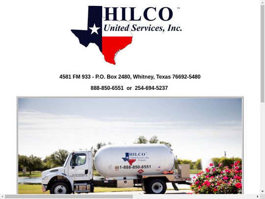 Hilco United Service Inc, TX, 76692 compare Propane prices fuelwonk