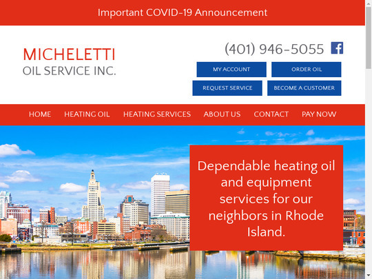 Micheletti Oil Service Inc, RI, 02919 compare Heating
