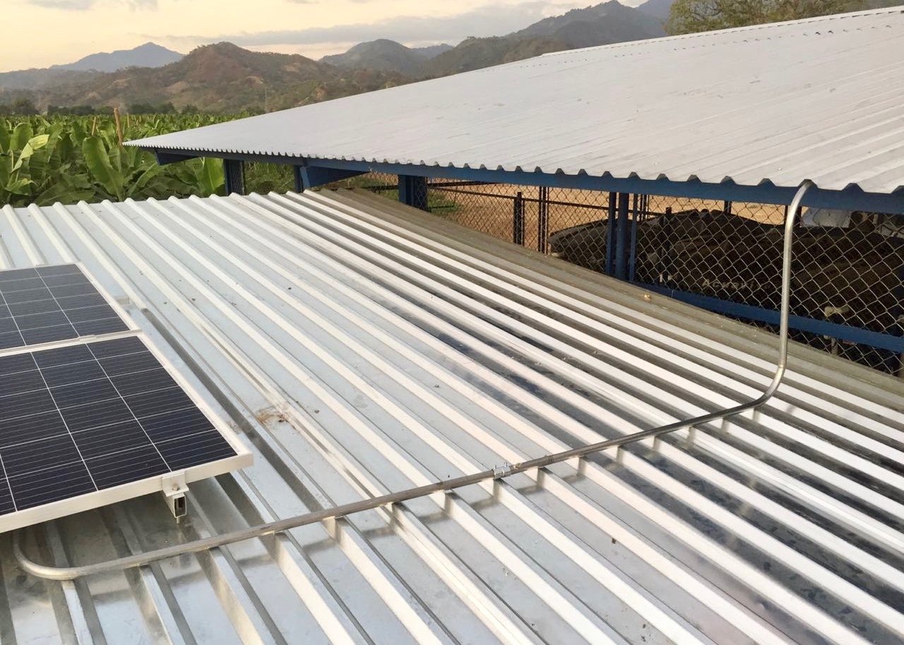 Energía solar para fertirriego Proyecto Energía Fuera de Red