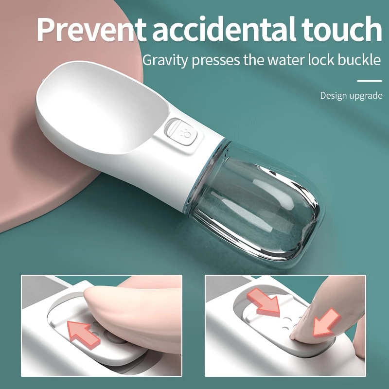 Pet Drinking Bottle Cat Dog Outside Drinking Bottle W