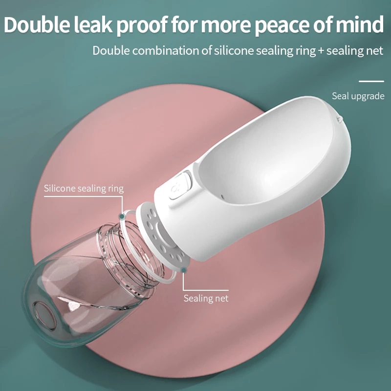 Pet Drinking Bottle Cat Dog Outside Drinking Bottle W