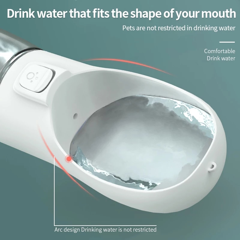 Pet Drinking Bottle Cat Dog Outside Drinking Bottle W