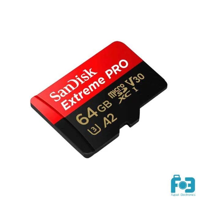 Sandisk Extreme Pro 64GB Micro SDXC UHSI Memory Card