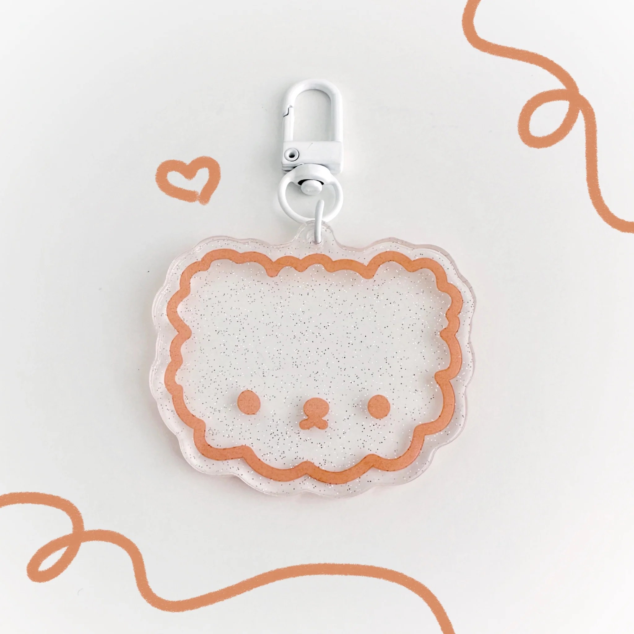 Teddy Doodle Keychain Fujibee