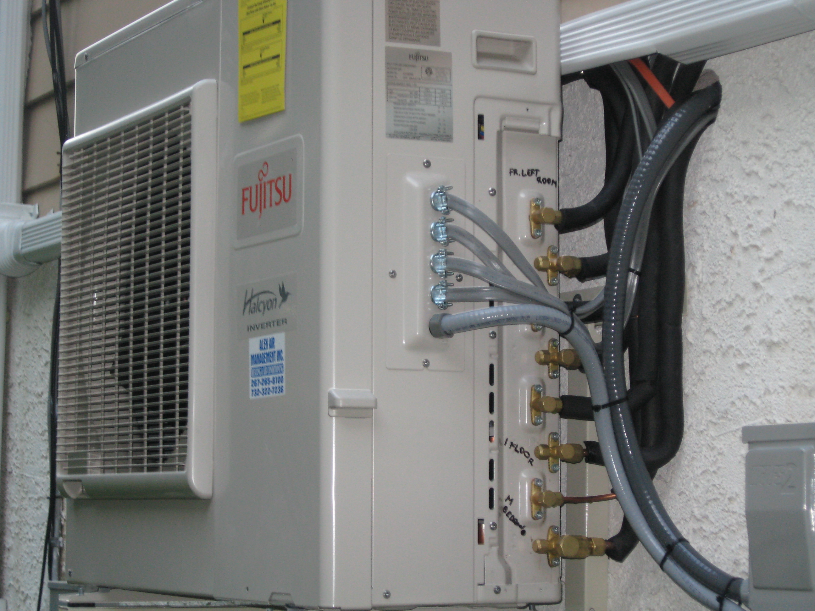 Fujitsu MiniSplit Installation Examples Fujitsu Air Conditioners and