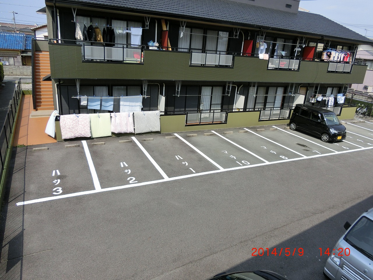 アパート駐車場ライン引き 松阪市でペットが飼える賃貸 レジデンスアパートマンションシリーズ