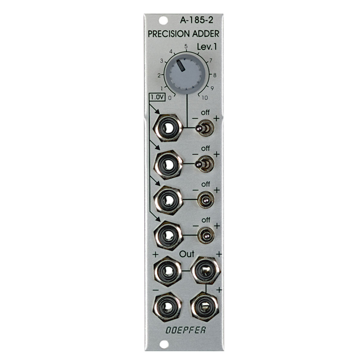 A1852 Precision CV Adder A100 Eurorack Modular Synthesizer 有限会社
