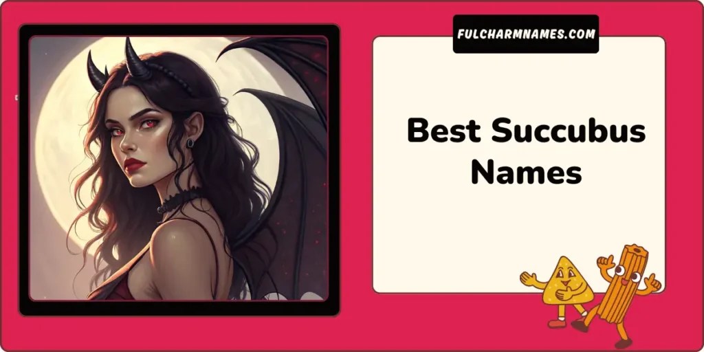 200+ Succubus Names [Seductive & Darkly Beautiful]
