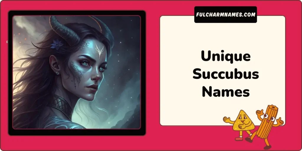 200+ Succubus Names [Seductive & Darkly Beautiful]