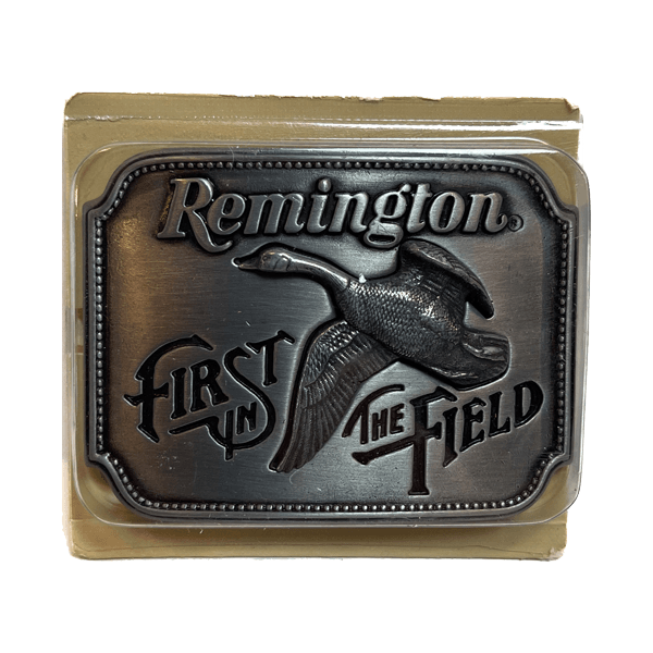 Remington Belt Buckle Full Circle Waterfowl