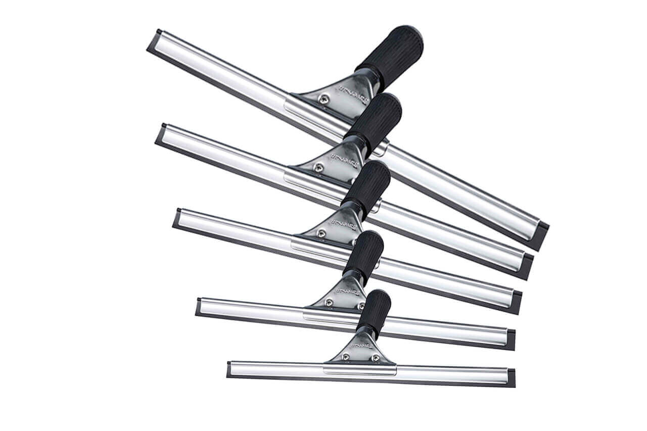 5 Size Standard Window Cleaning Squeegee Set