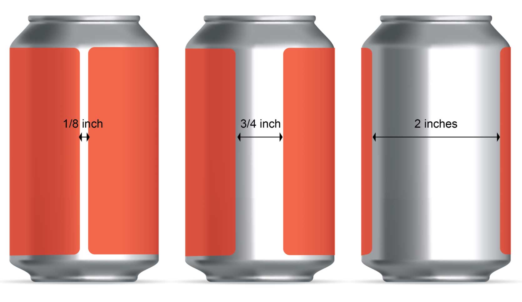 Beer Can Labels — Full Color Coasters