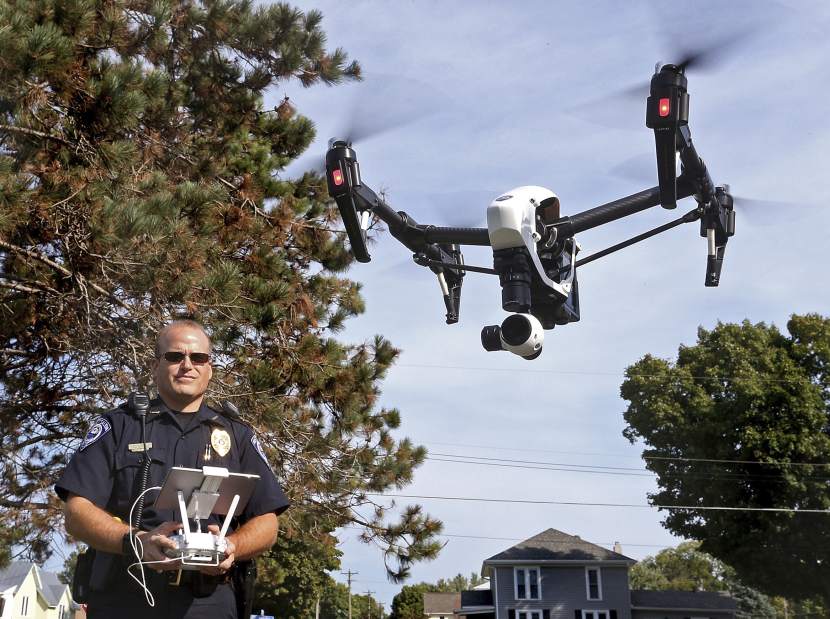 Drones in law enforcement much more common • Full Drone