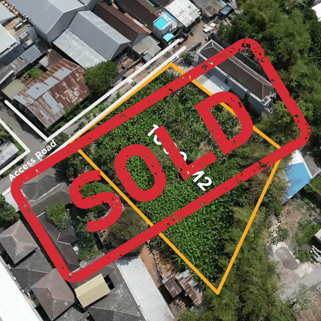 1000 M2 Land for Sale Kerobokan Kuta Utara * Fullers Properties
