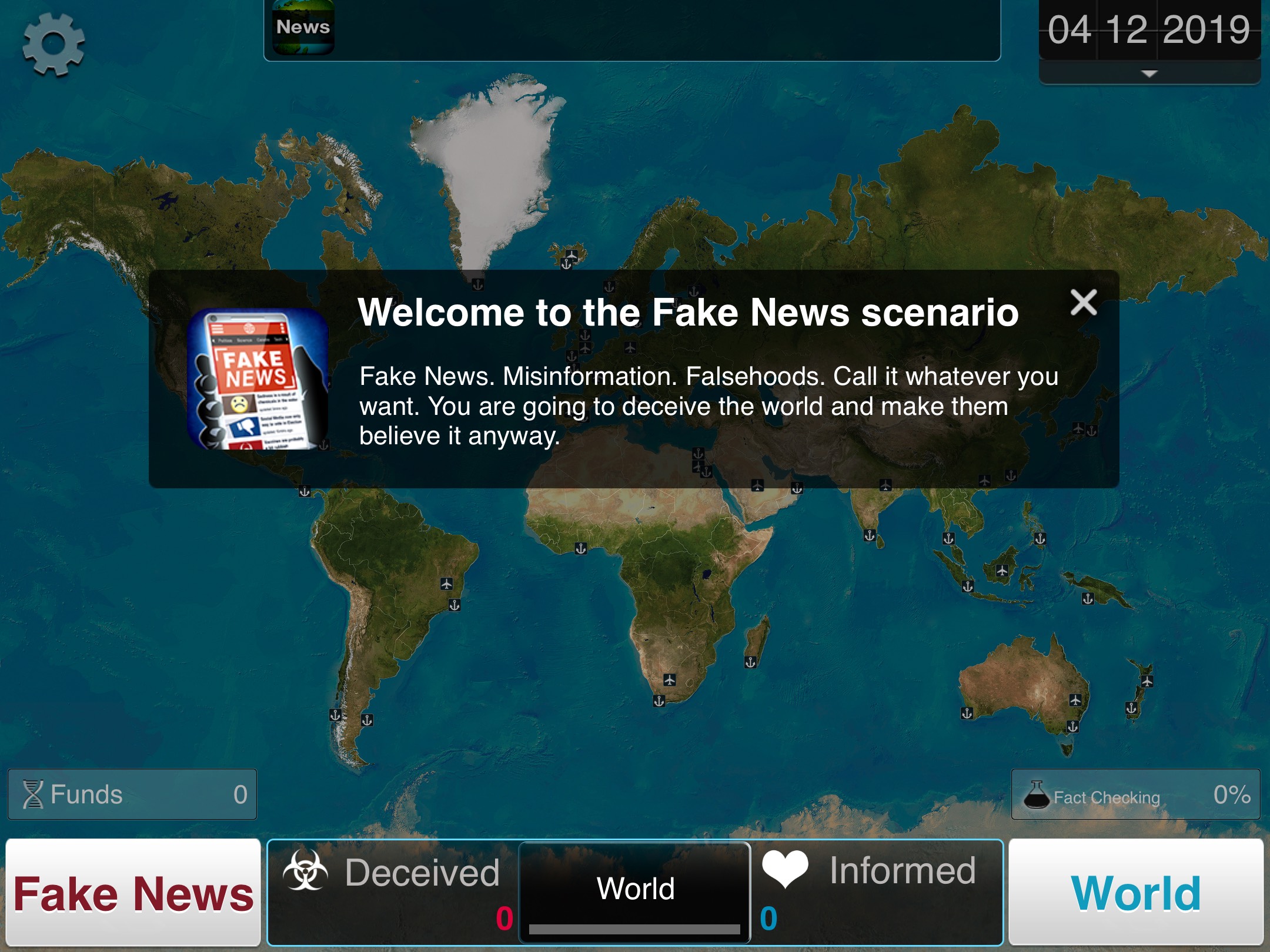 Full Fact partners with Ndemic Creations on new Fake News game scenario