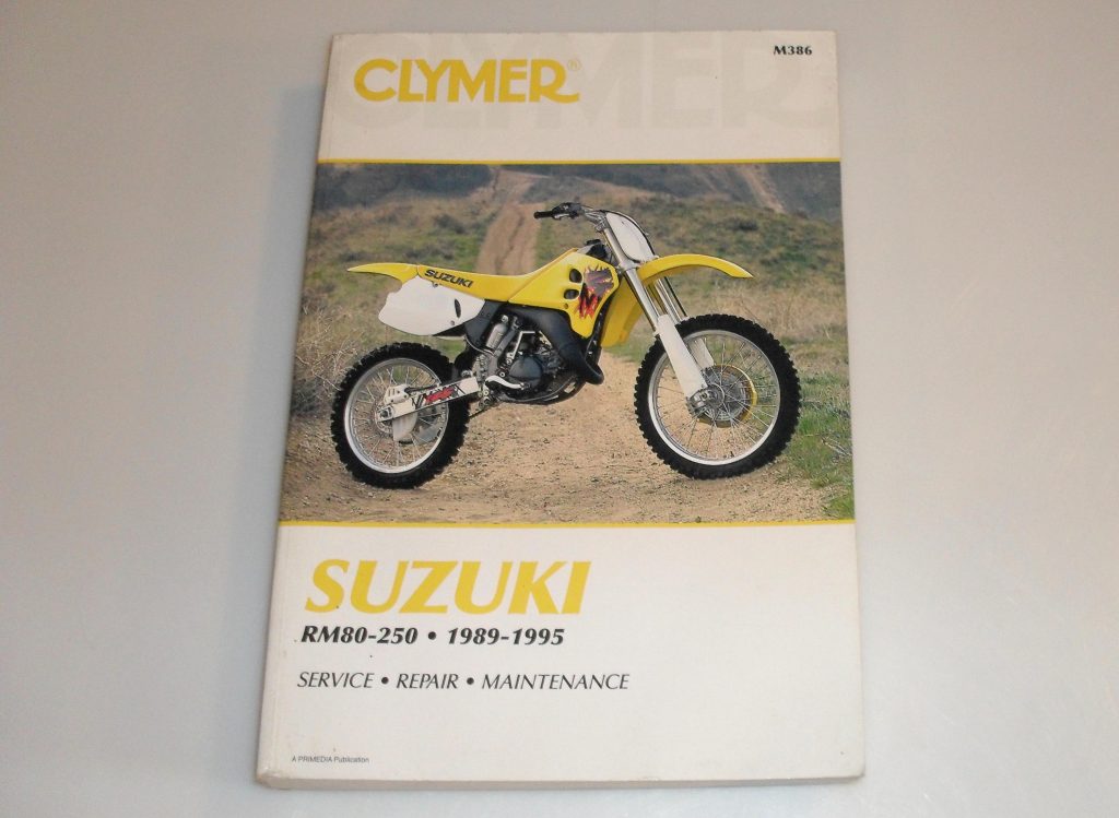 19891995 Suzuki RM80 RM125 RM250 Clymer Service Repair Maintenance