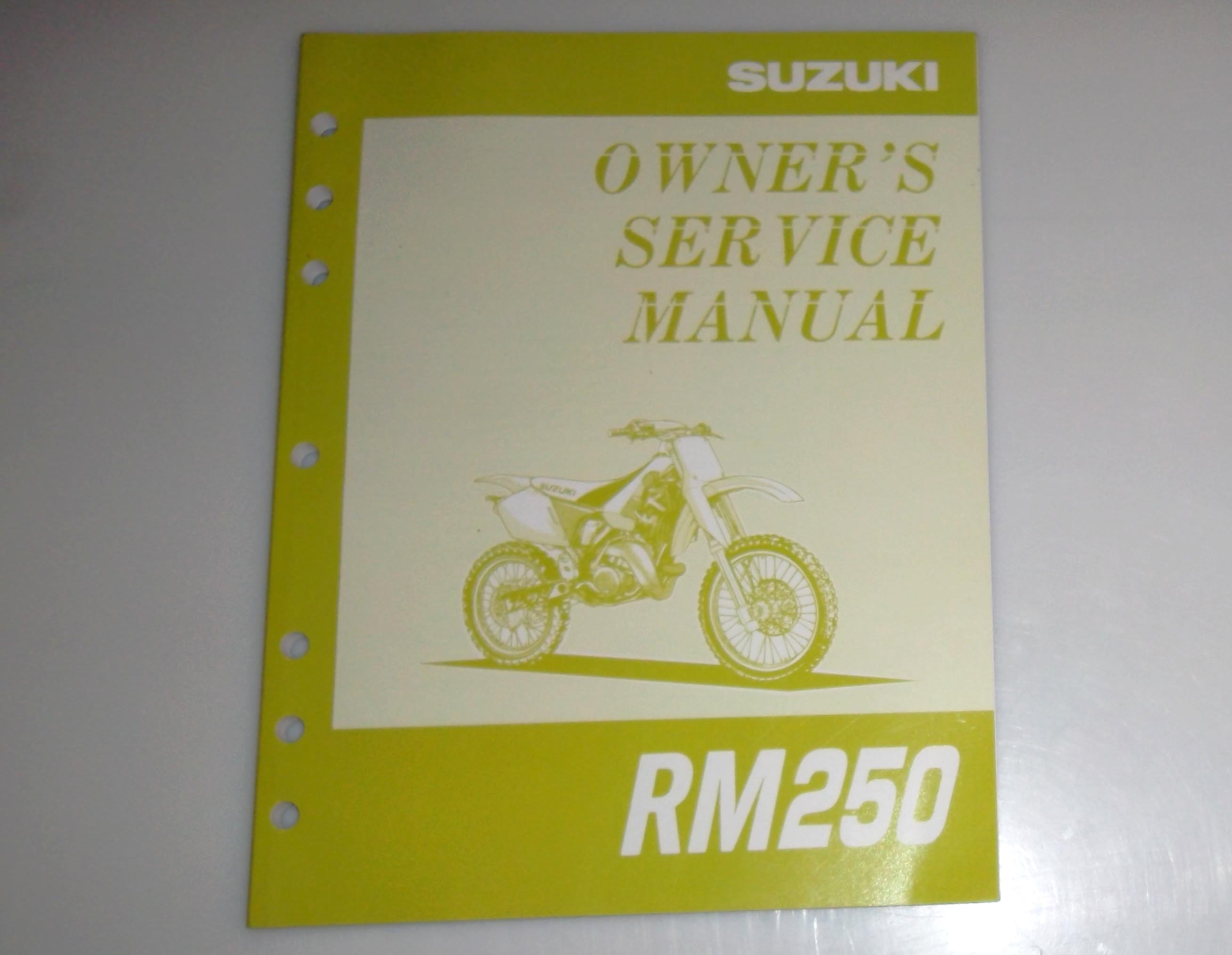 Full Floater Suzuki RM Vintage Motocross | 1995 Suzuki RM250 Owner’s