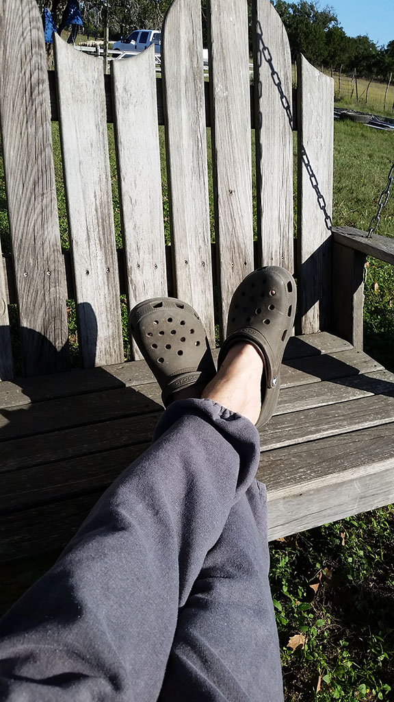 Throw off your clothes