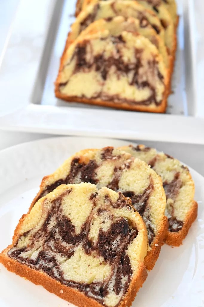 Super Moist Vanilla & Chocolate Marble Cake Full Kitchen Recipes