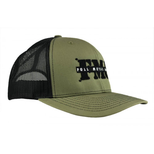 FMJ Full Metal Java Lettered Logo Trucker Hat
