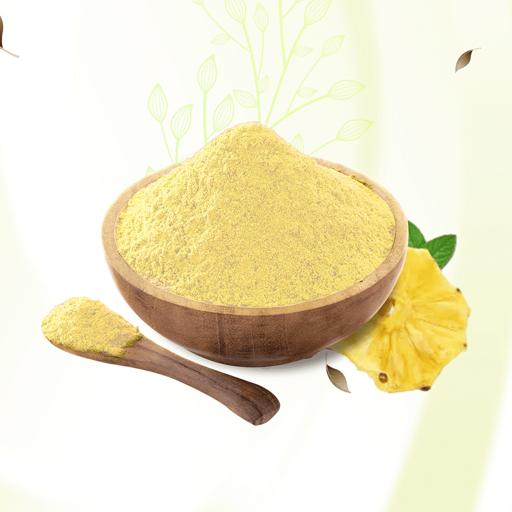 100 Natural Freeze Drying Pineapple Powder 100 gm, Fruit Freeze Drying