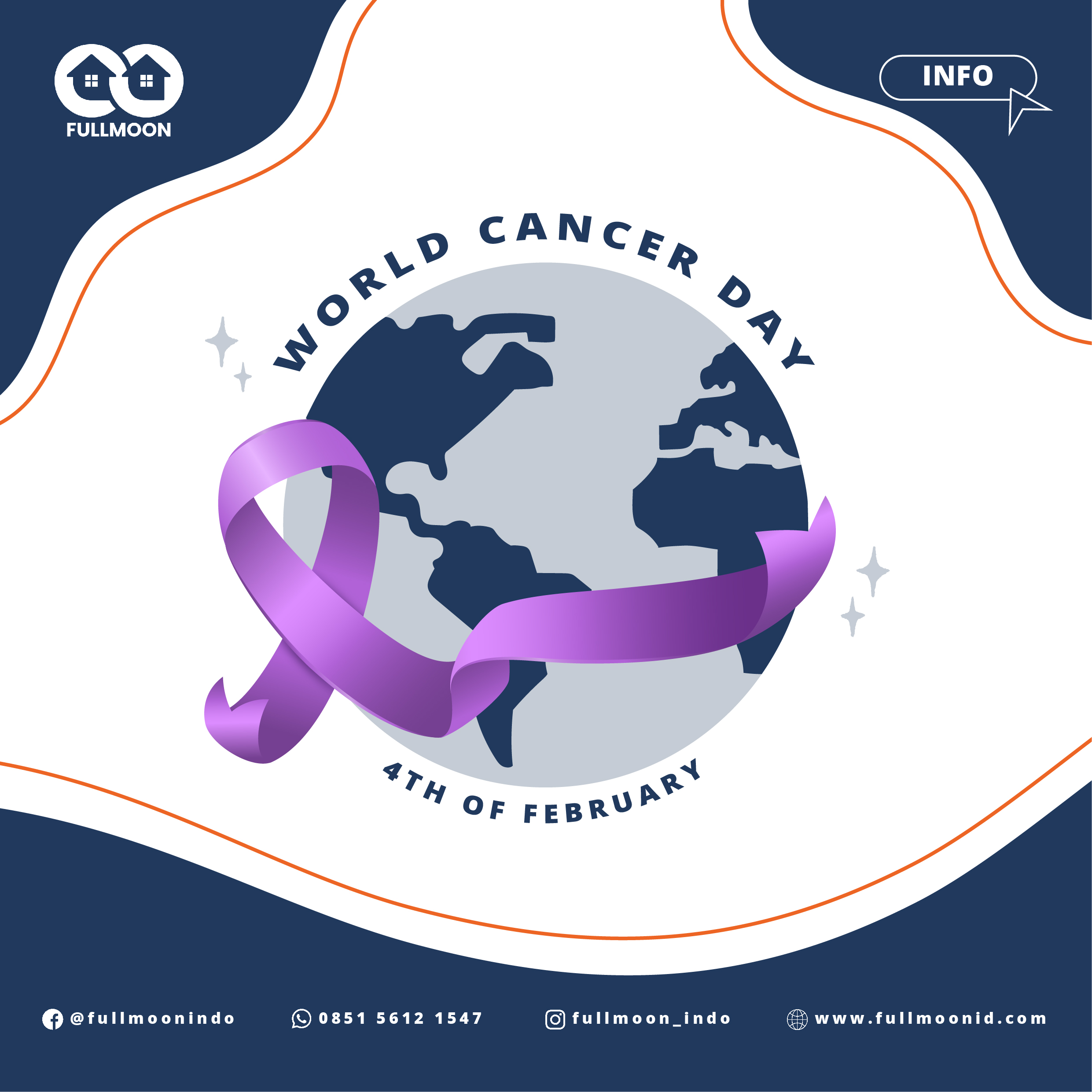Selamat Hari Kanker Sedunia 2021 PT. Fullmoon Jaya Abadi