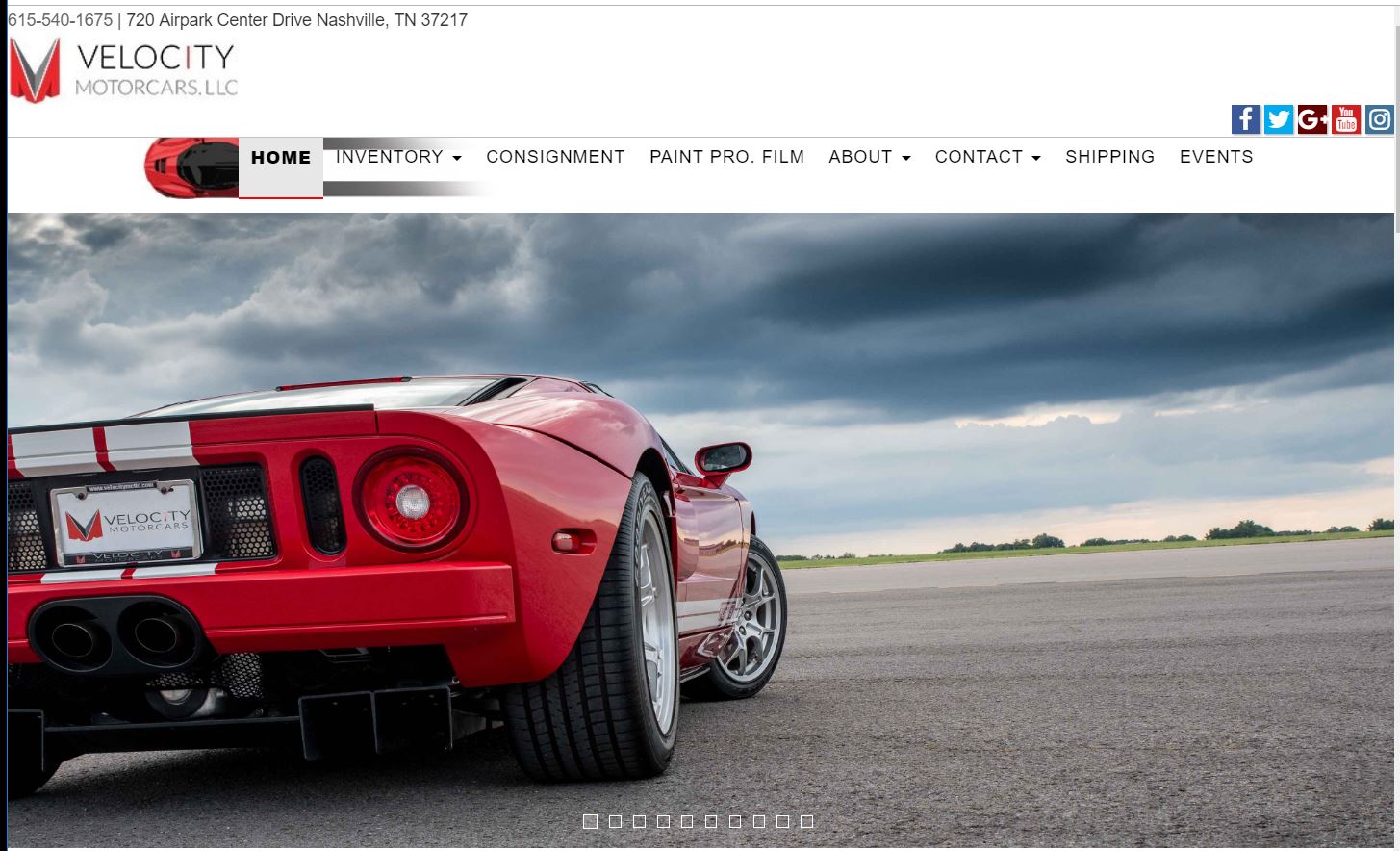 Velocity Motor Cars Full Octane Insurance (Collector & Exotic Car
