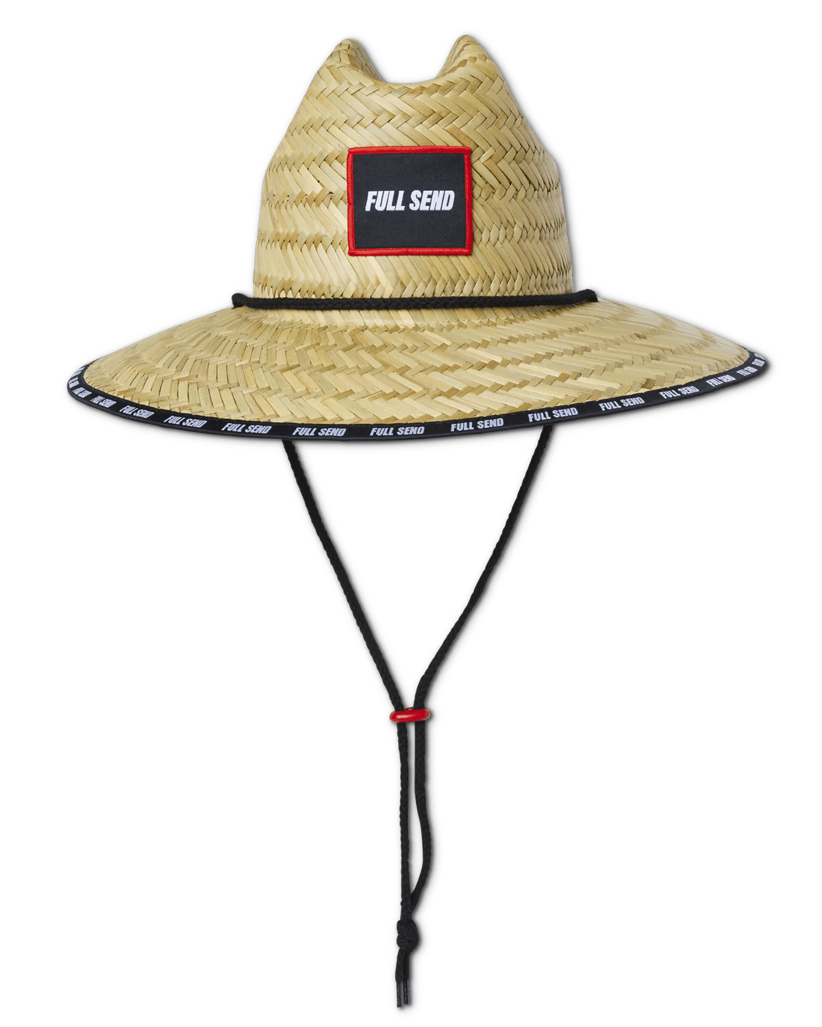 Full Send Classic Logo Straw Hat Full Send by NELK FULL SEND