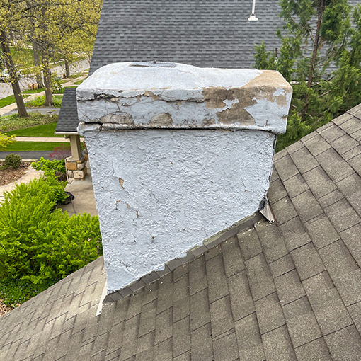 The Problem with Stucco Chimneys » Full Service Chimney™