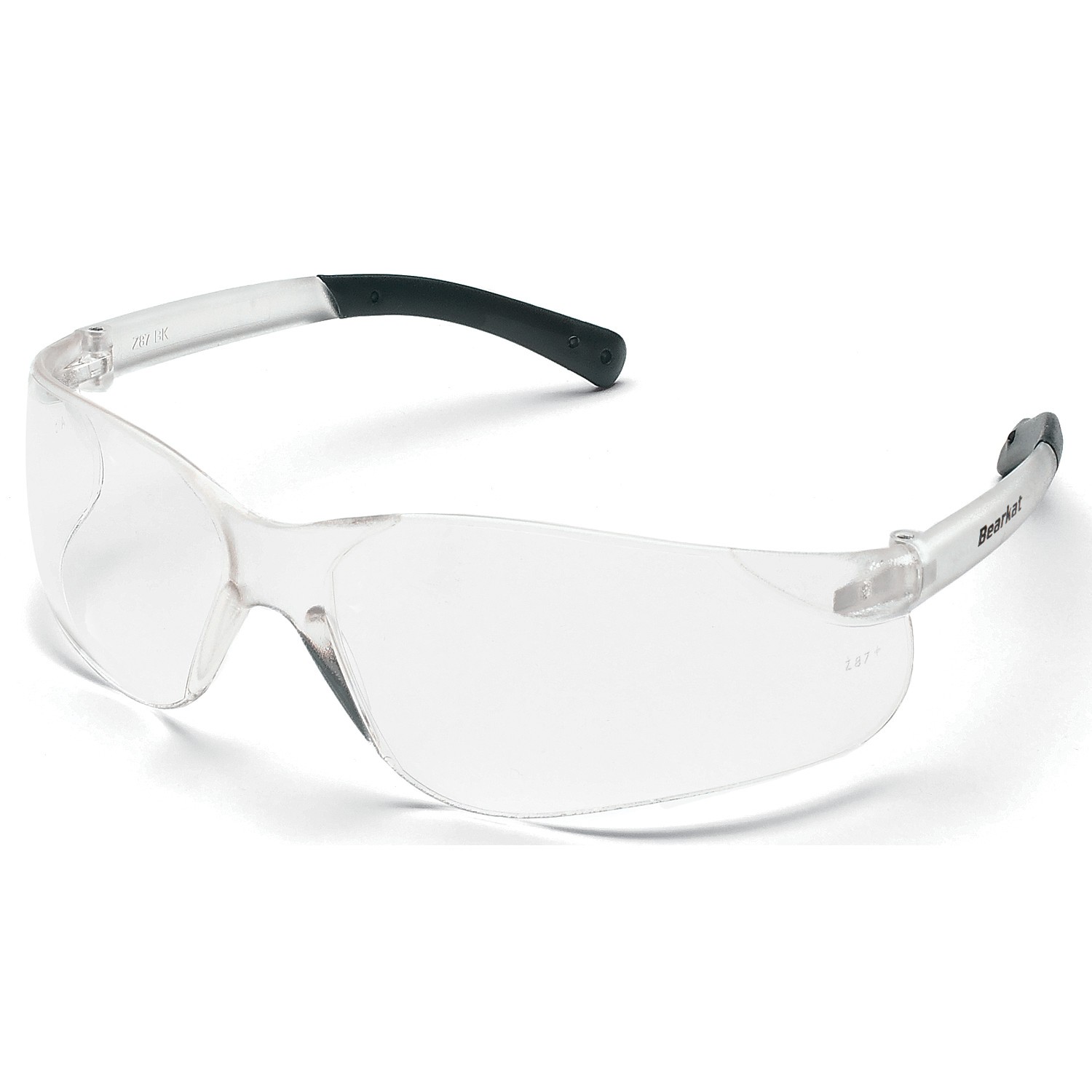 Crews BK110 BearKat Safety Glasses Clear Temples Clear Ballistic