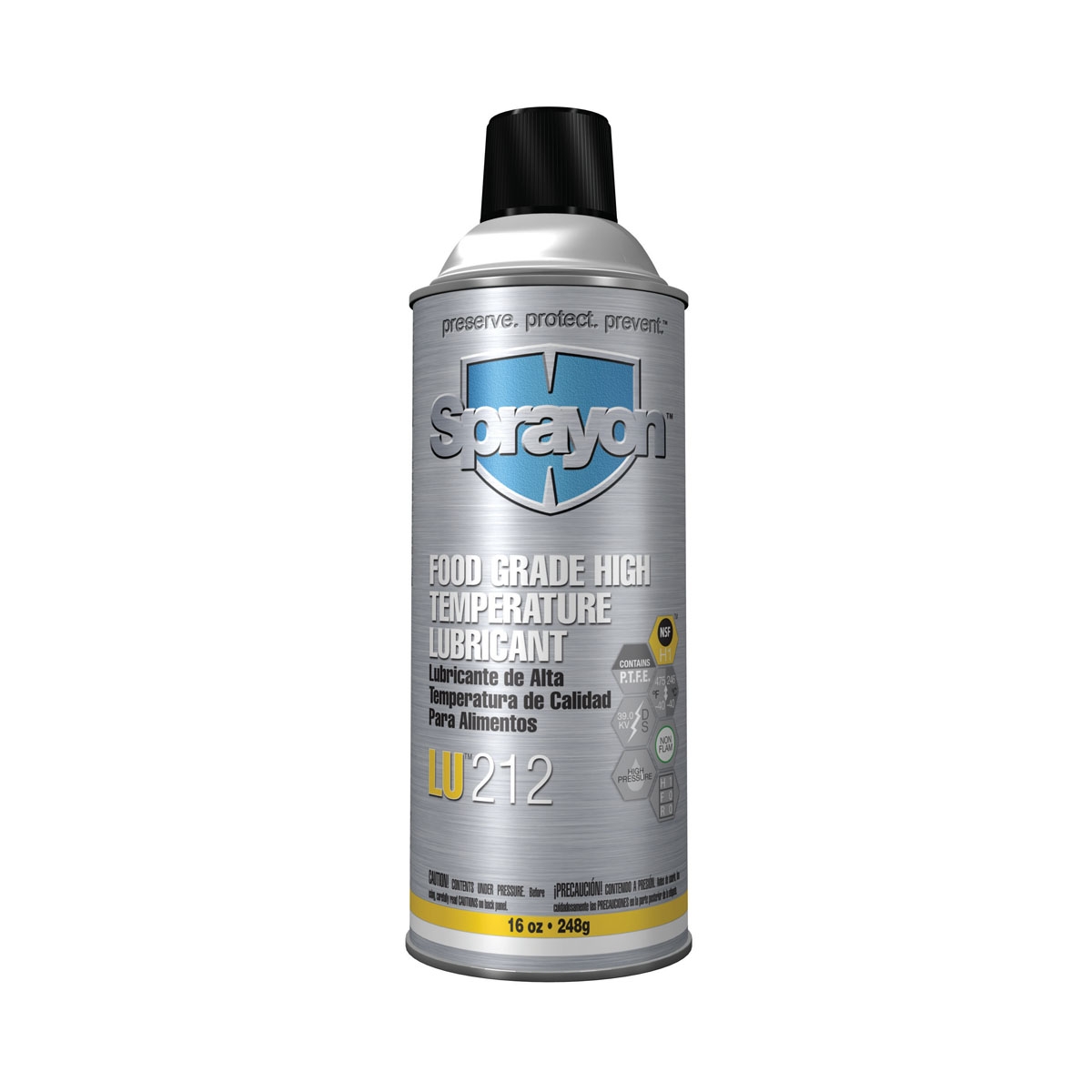 Sprayon LU 212 Food Grade Silicone Lubricant 13.25 oz Aerosol