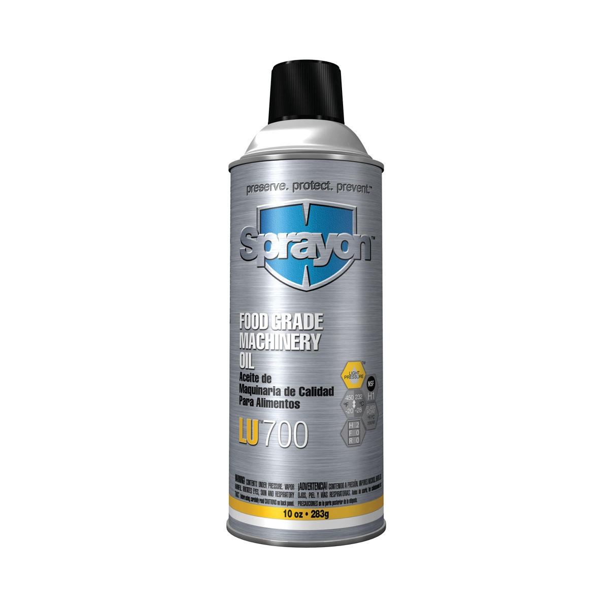 Sprayon LU 700 Food Grade Machinery Oil 10 oz Aerosol