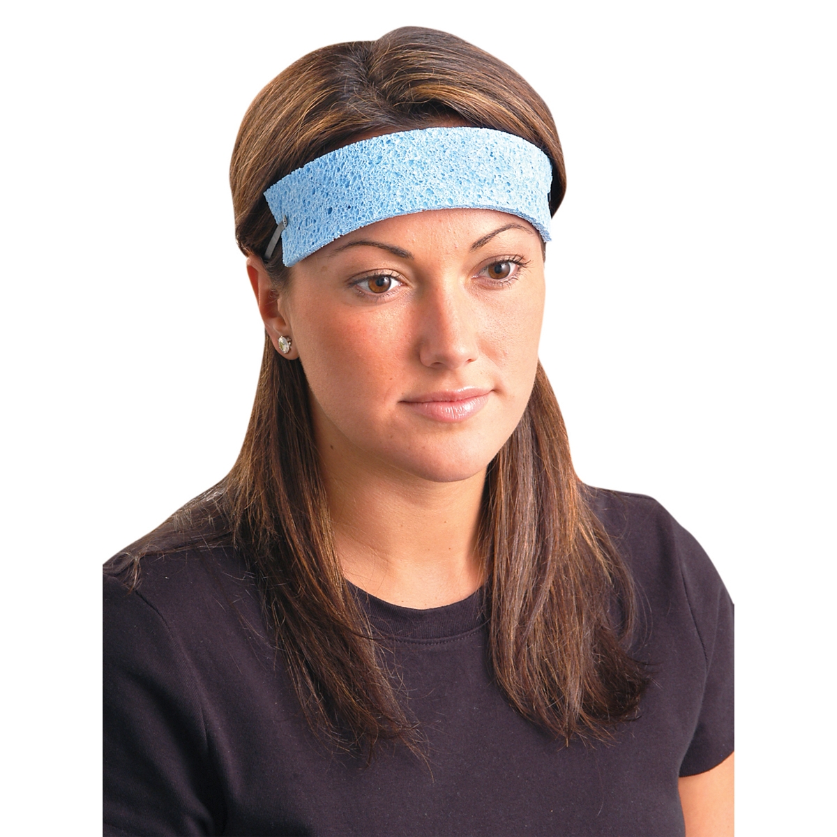 OccuNomix Traditional Absorbent Cellulose Sweatbands Blue