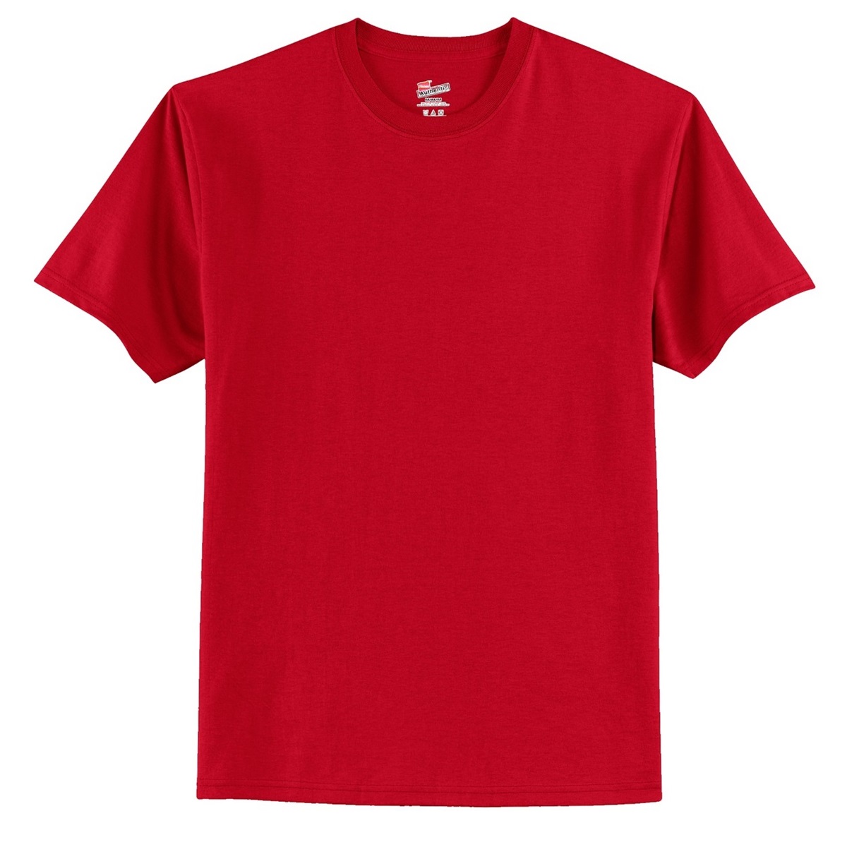 Hanes 5250 Tagless Cotton TShirt Deep Red