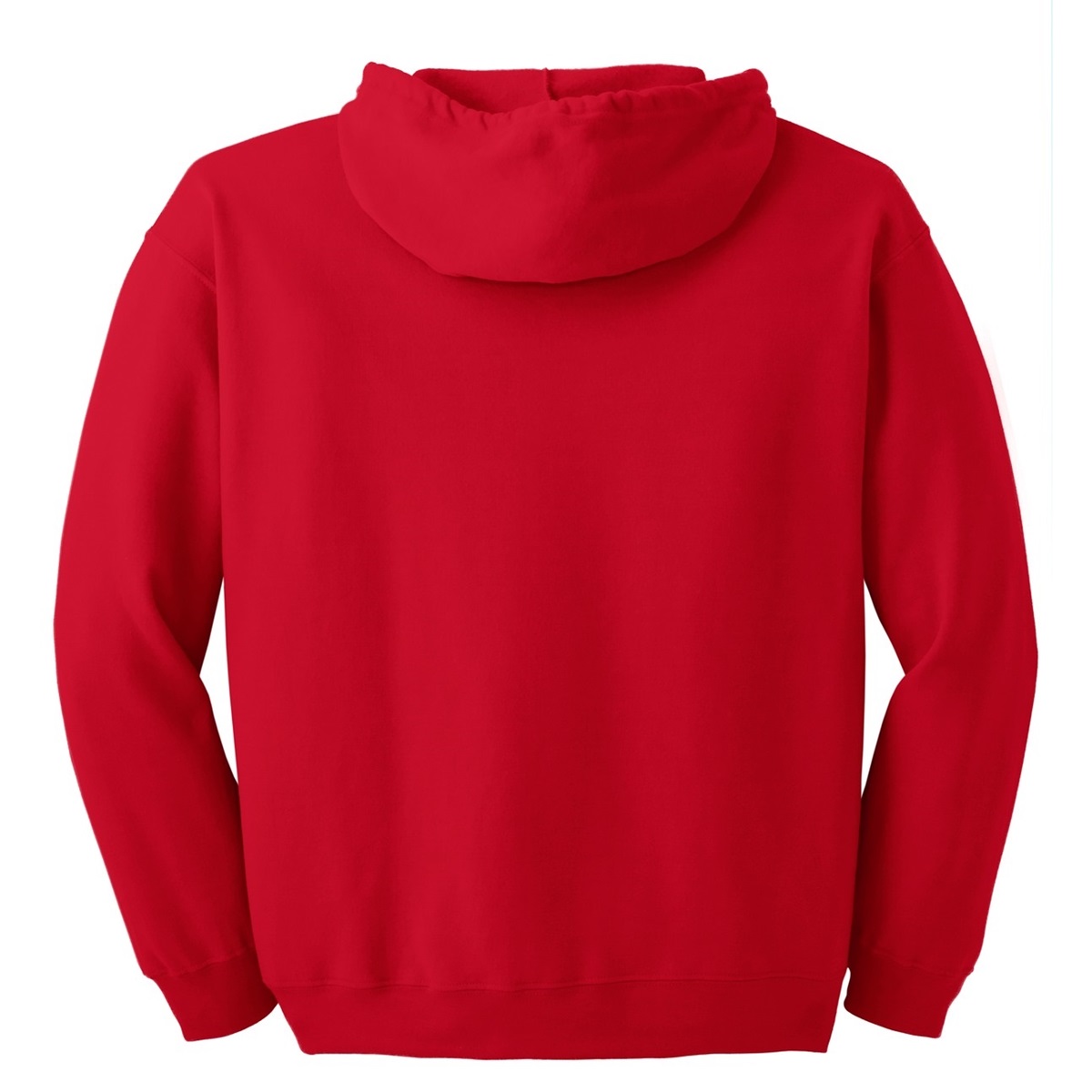 Gildan 18600 Heavy Blend FullZip Hooded Sweatshirt Red