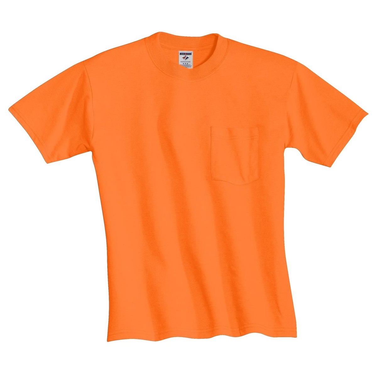 Jerzees 29MP Heavyweight Blend TShirt with Pocket Safety Orange