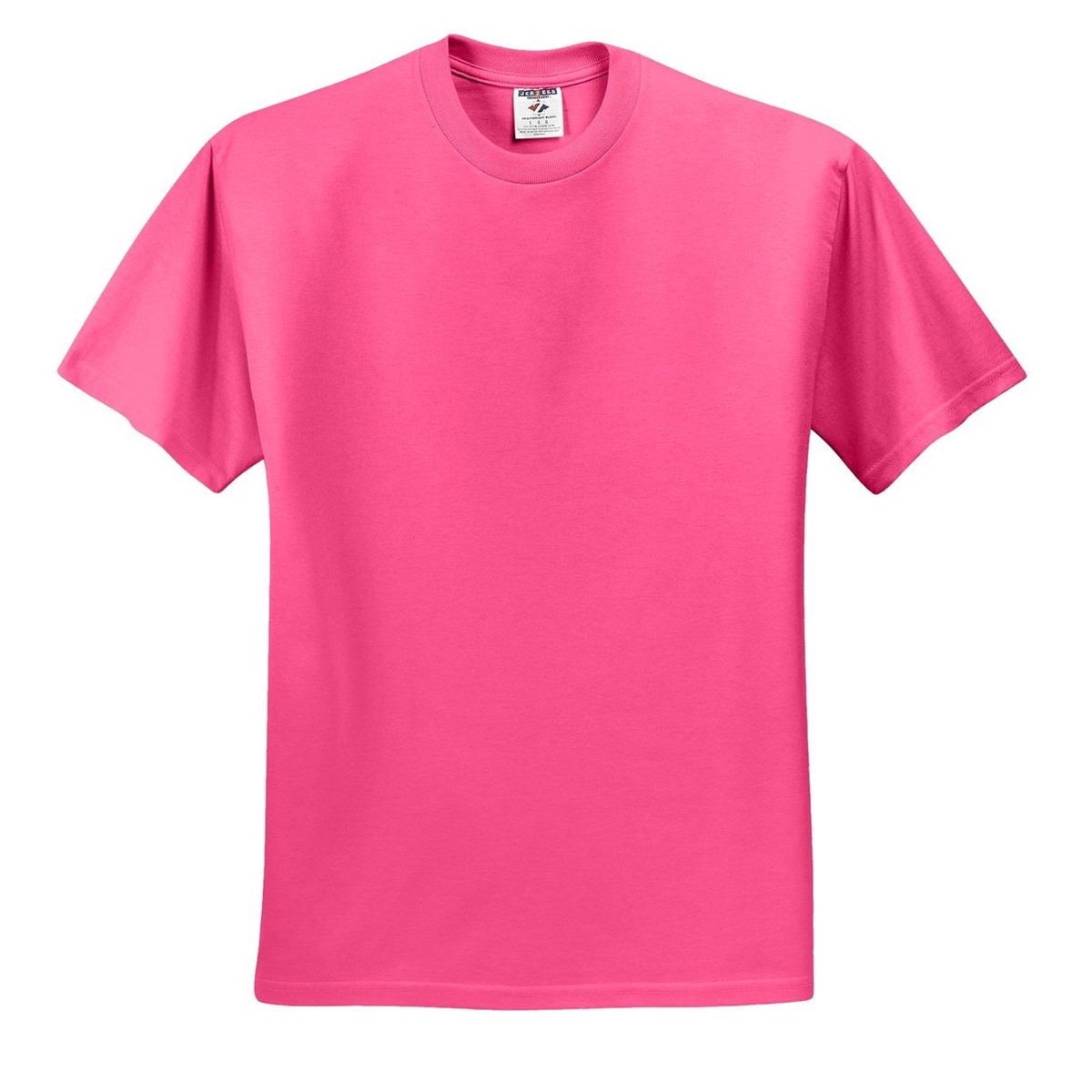 Jerzees 29M Heavyweight Blend 50/50 Cotton/Poly TShirt Neon Pink