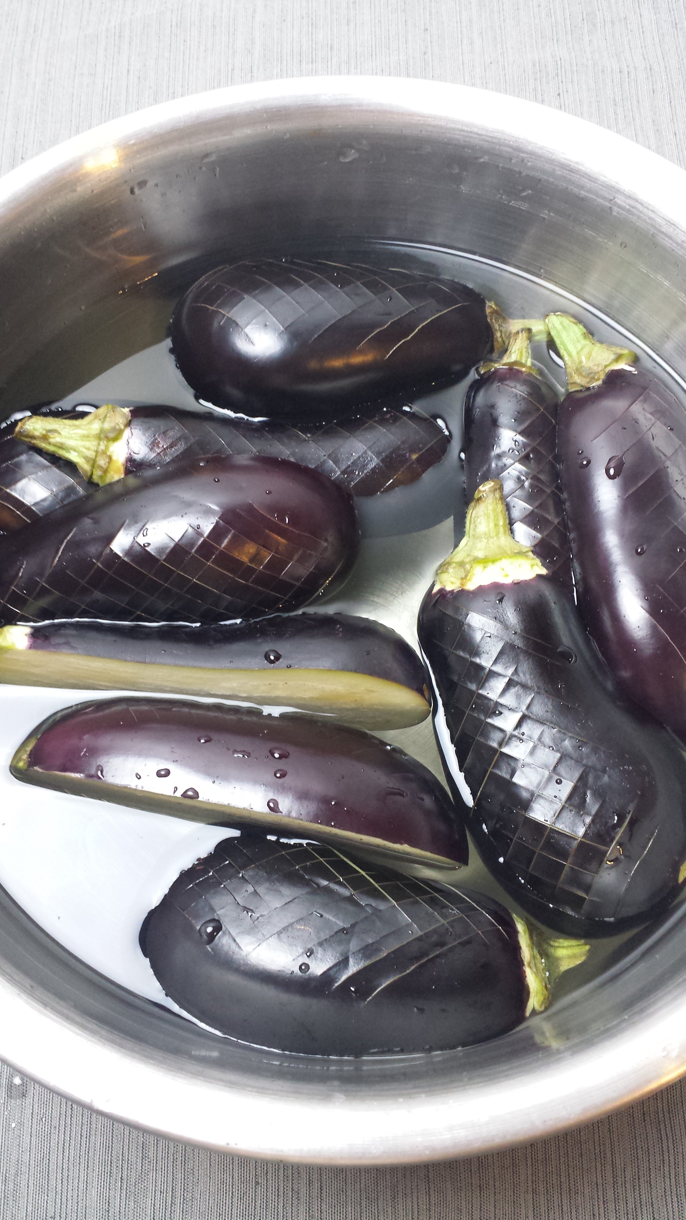 Grilled Eggplant & Ginger Soy Dipping Sauce Indiscriminate Omnivore