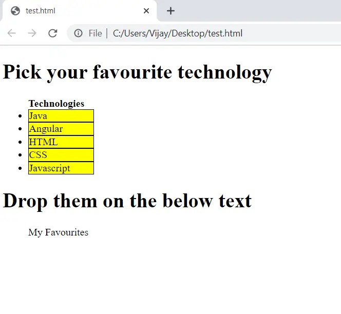 How to implement drag and drop in HTML5? The Full Stack Developer