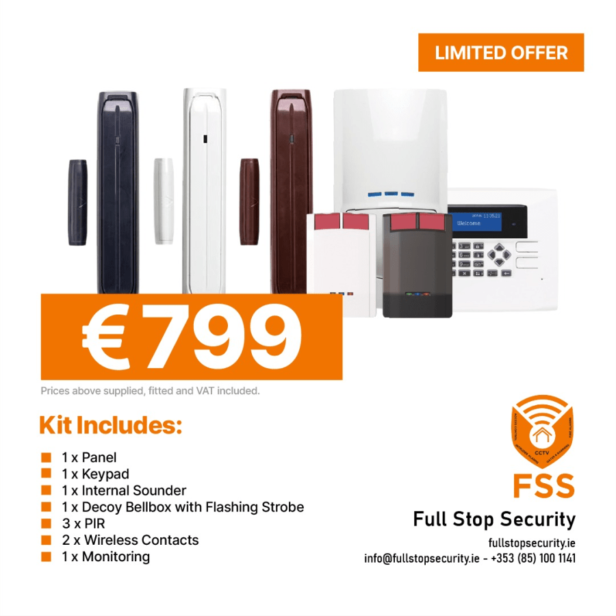 Alarms Package Louth Meath Full Stop Security