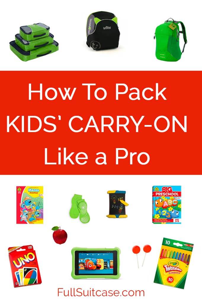 What to Pack for Kids on the Plane (Ages 38) + Best Airplane Activities