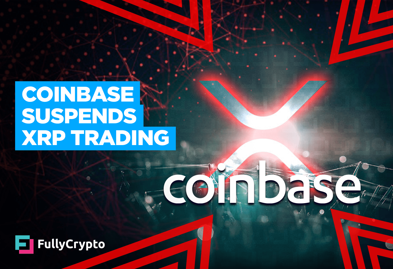 Coinbase Partially Suspends XRP Trading as Collapse Continues