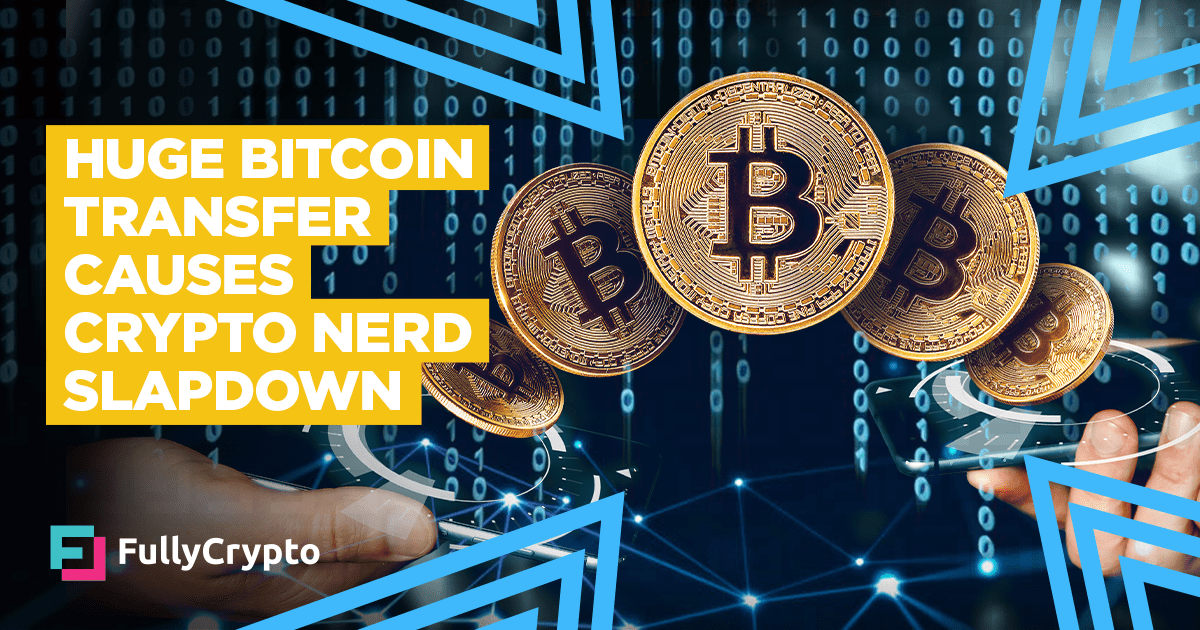 1.1 Billion Bitcoin Transfer Results in Crypto Nerd Slapdown