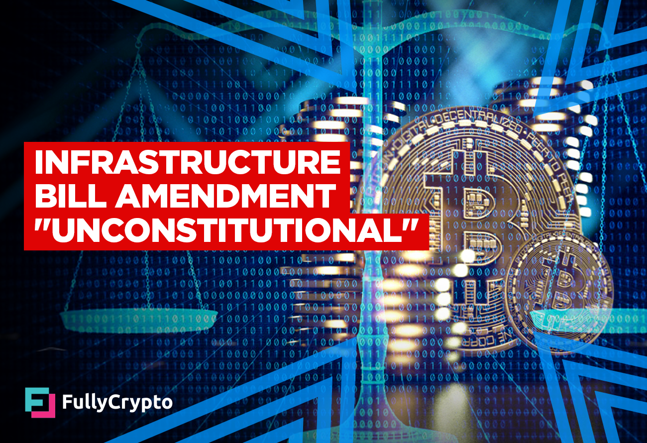 Infrastructure Bill Rule Amendment Called Unconstitutional