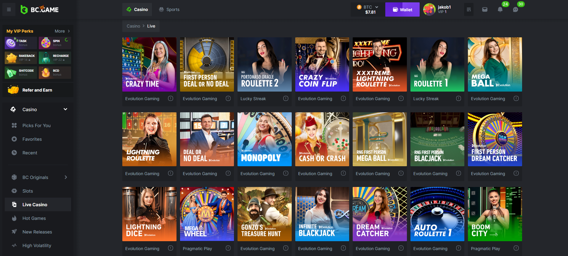 BC.GAME Casino Review 840 Bonus and Handson Review!