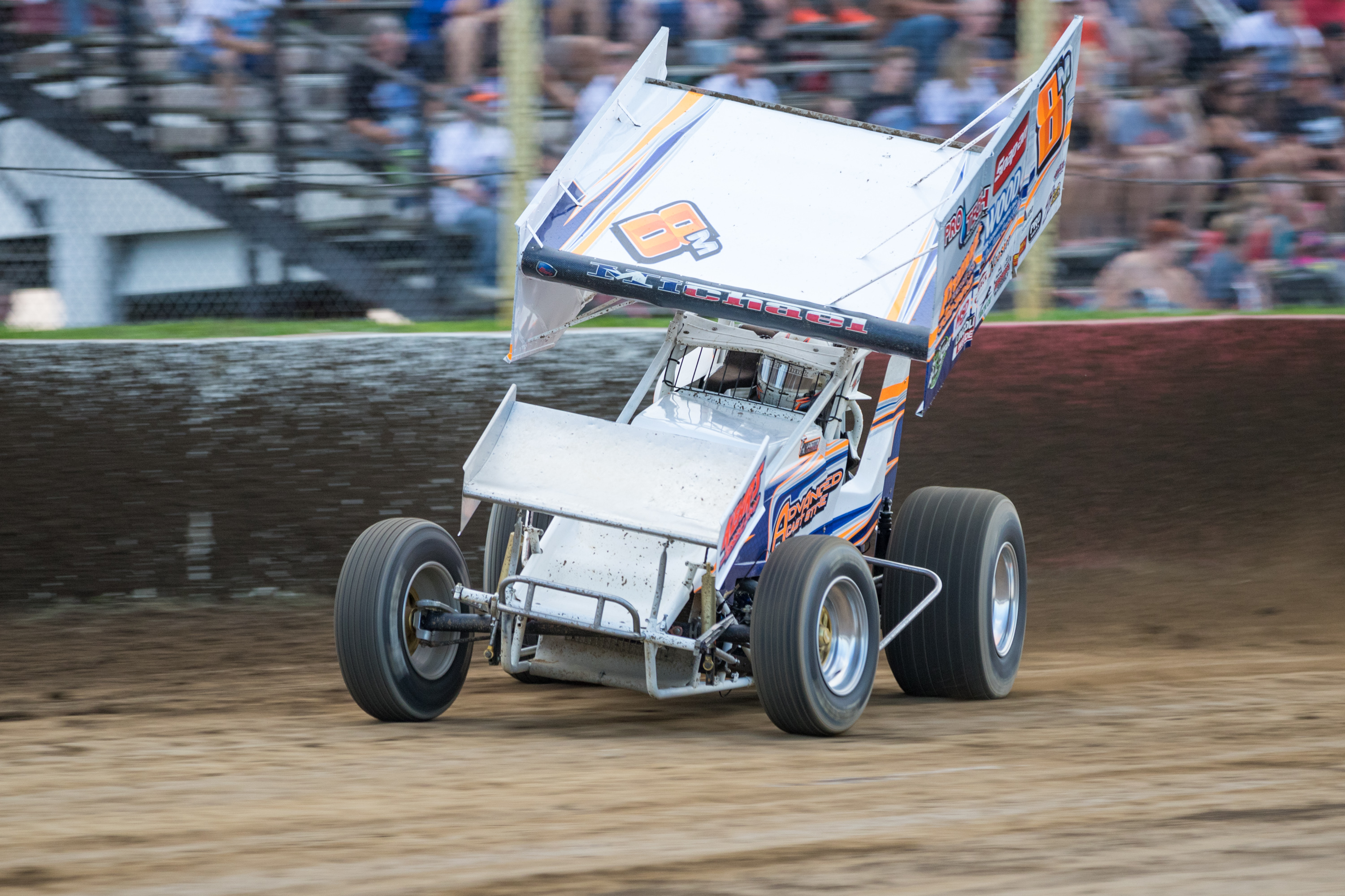 Michael Earns TopTen at Millstream Speedway During All Star Visit