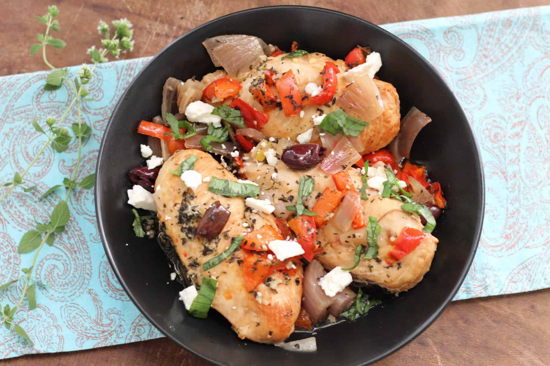 Slow Cooker Greek Chicken Fully Mediterranean