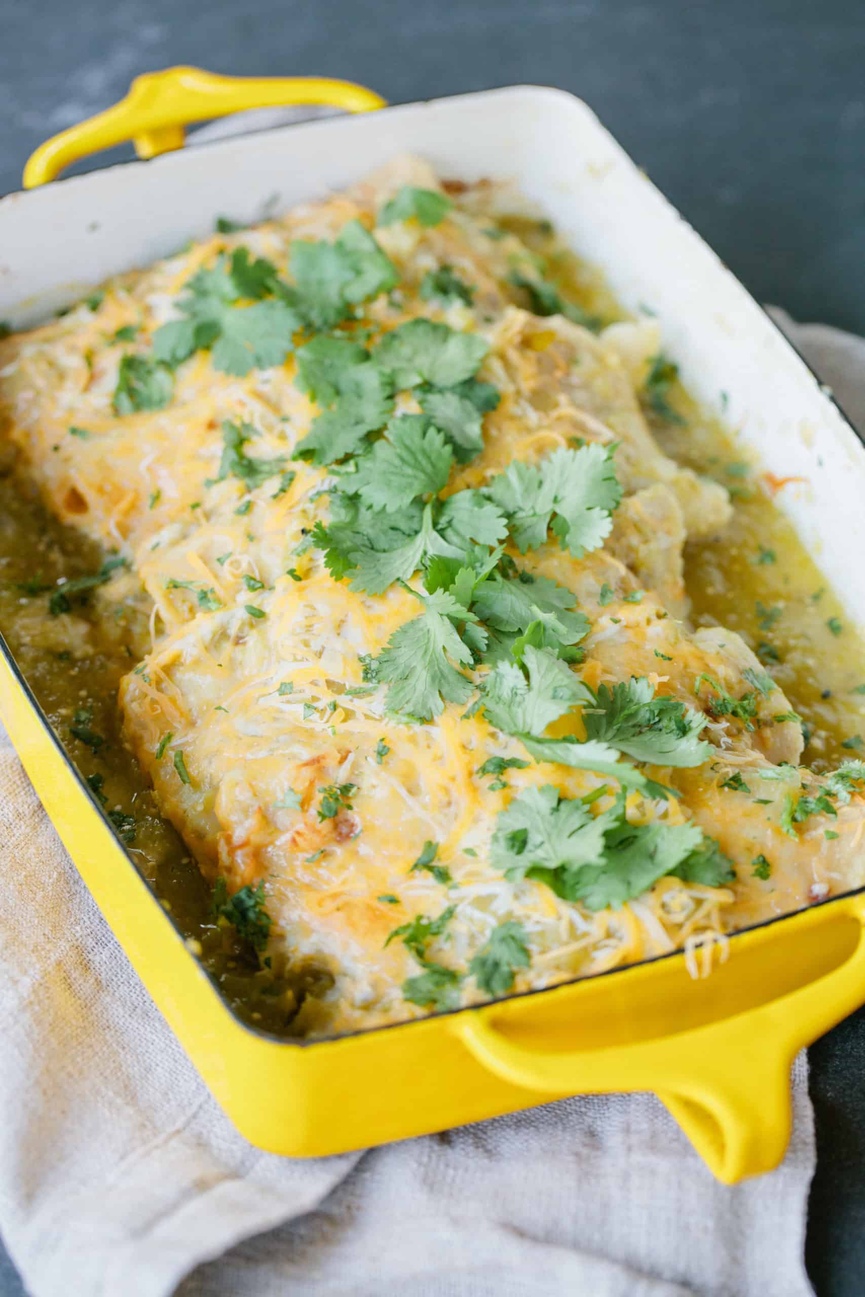 Chicken Enchilada Verdes Fully Mediterranean